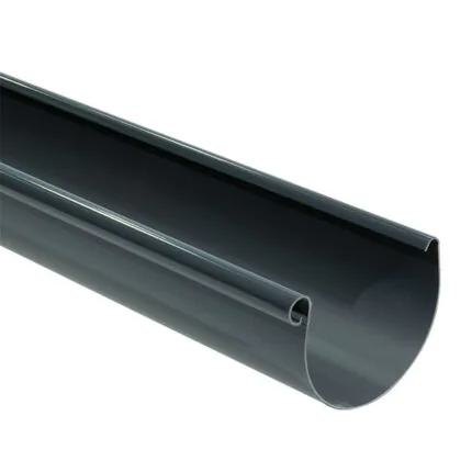 Halfronde PVC Mastgoot