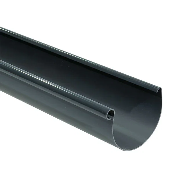 Halfronde PVC Mastgoot