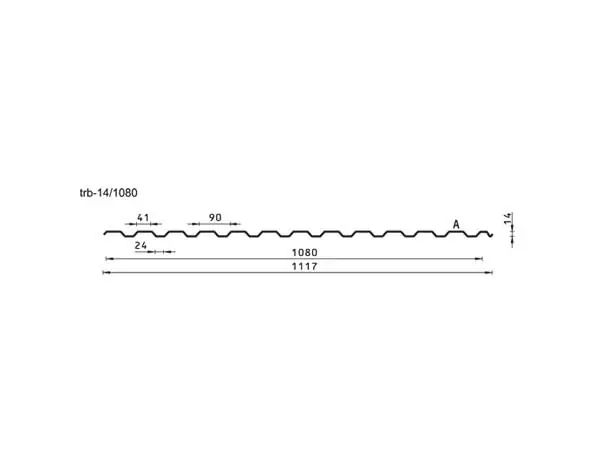 trapeziumplaat