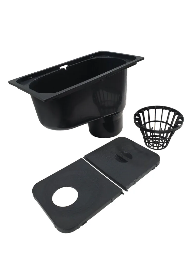 Vergaarbak PVC
