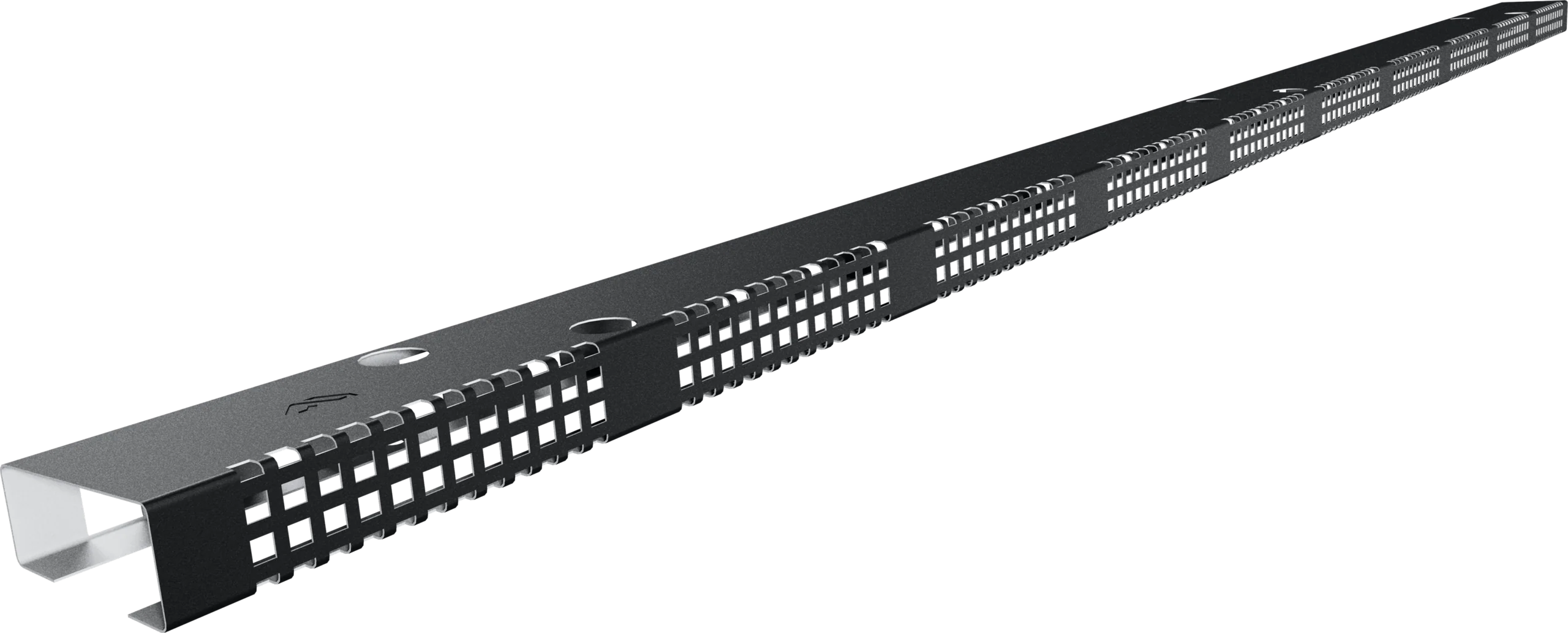Geventileerd startprofiel dakpan module plaat COMO en lange dakpanplaten