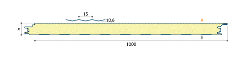 Sandwichpaneel Wand — foto 2