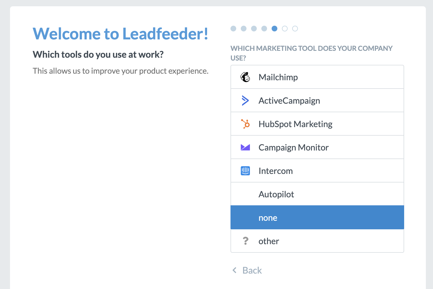 marketing tool Leadfeeder
