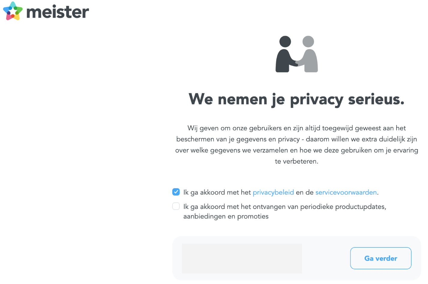 Privacy Meistertask