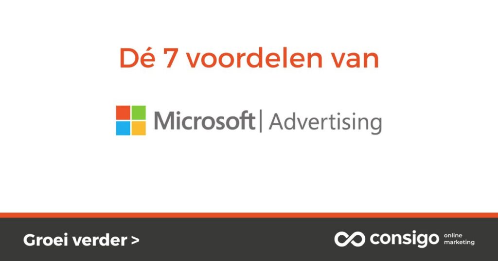 Voordelen Microsoft Advertising