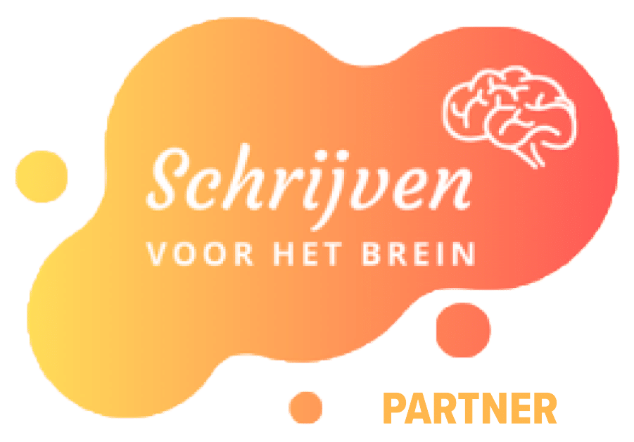 Logo partner schrijven voor het brein