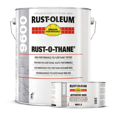 Rust-Oleum 9600 Rust-O-Thane Polyurethaan – Set + Verharder