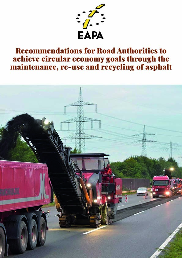 Recommendations for Road Authorities to achieve circular economy goals through the maintenance, re-use and recycling of asphalt
