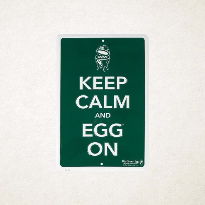 Big Green Egg Keep Calm And Egg On