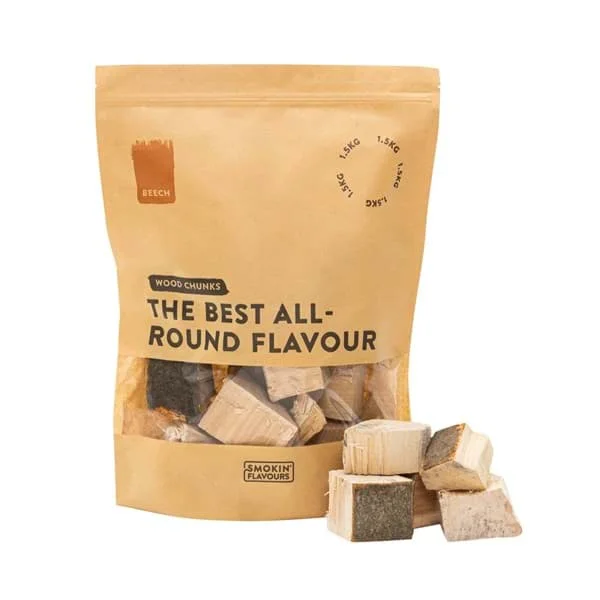Smokin’ Flavours Rook Chuncks Beuk 1,5 KG