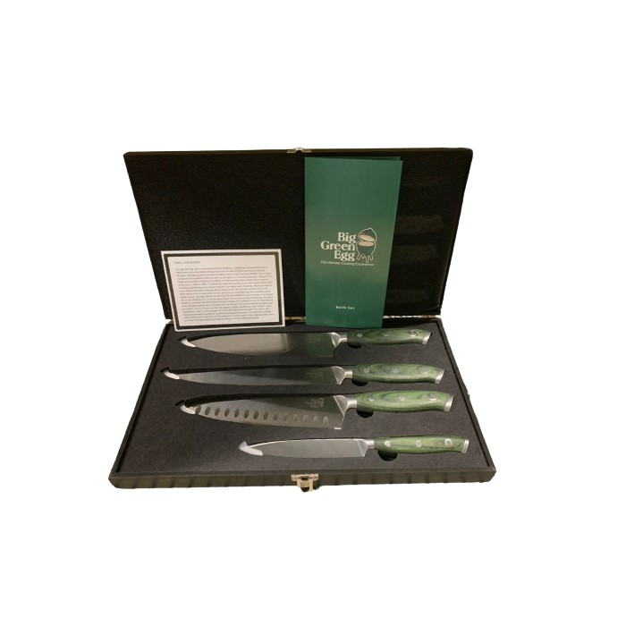 Big Green EGG Culinary Knife Set With Case