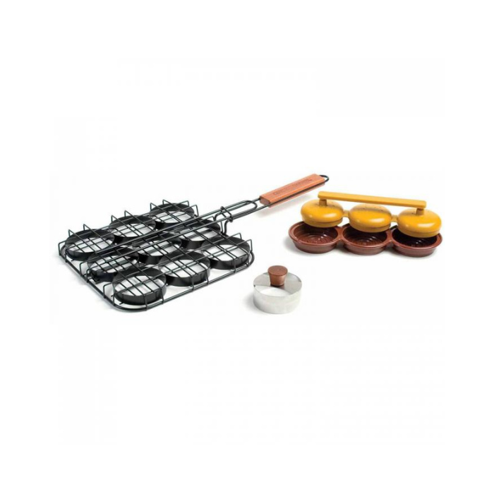 Charcoal Companion Deluxe Miniburgerset 3-in-1