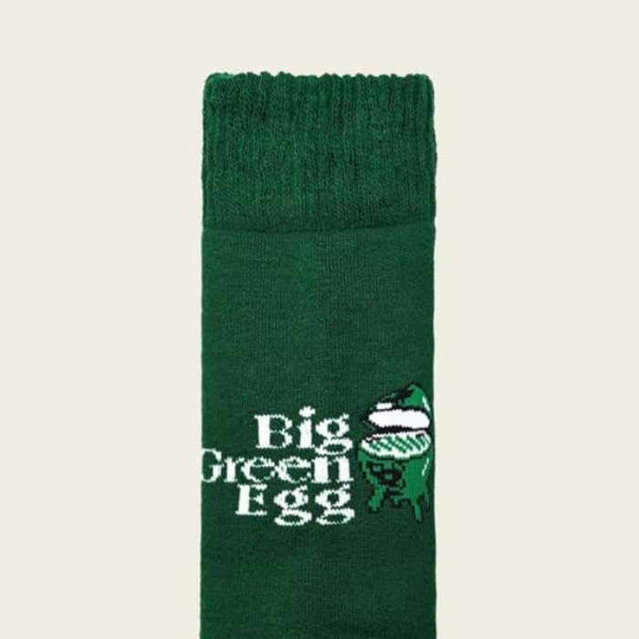 Big Green Egg Ski Sokken Man Groen-Zwart 2-Pack