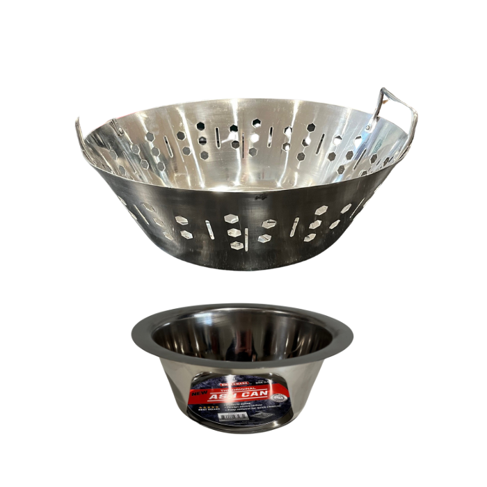 Smokeware Charcoal Basket + Smokeware Original Ash Can
