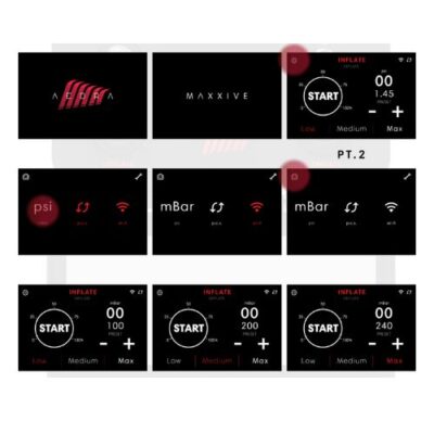 MAXXIVE inbouwpomp met geïntegreerd touchscreen