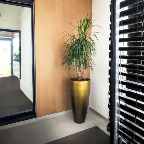 MAXIM hoge vaas goud XL voor binnen 90cm