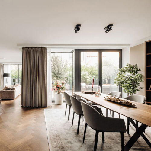 Kunstplant grote FICUS NITIDA kamerplant met echte houten stammen 210cm