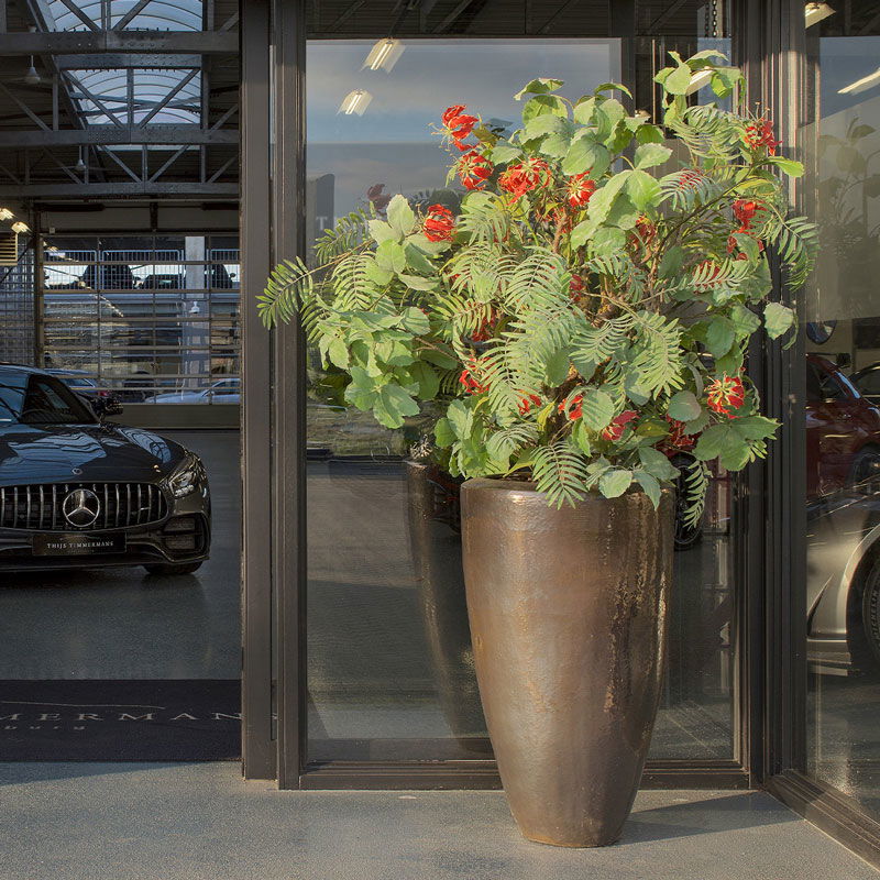 VESPER XL bloempot grote plantenpot voor buiten keramiek 95cm