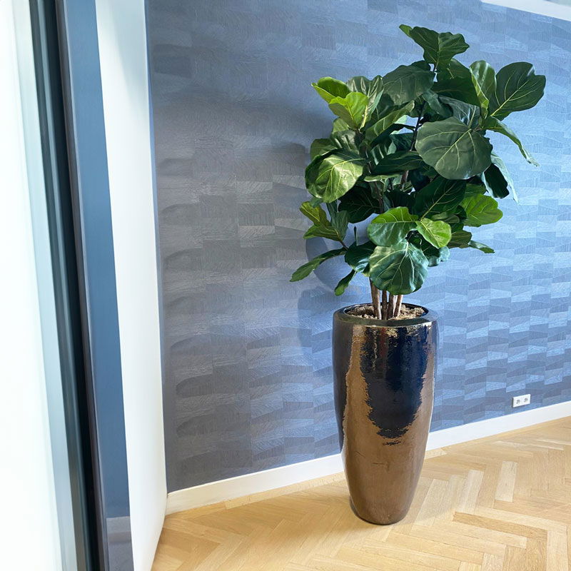 VESPER XL bloempot grote plantenpot voor buiten keramiek 95cm