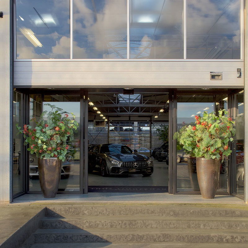 VESPER XL bloempot grote plantenpot voor buiten keramiek 95cm