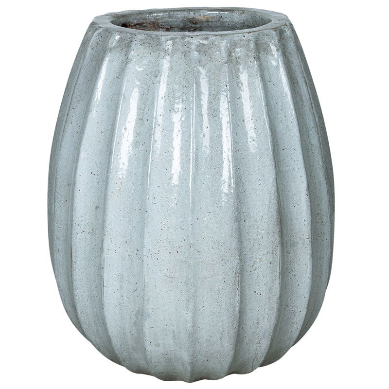 SENNA grote witte bloempot plantenbak design keramiek 60cm