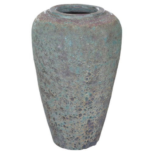 VEDELLA Ibiza mint matte vaas van keramiek 95cm
