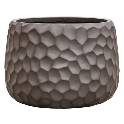 MELLA grote bruine bronzen bloembak plantenbak 54cm breed