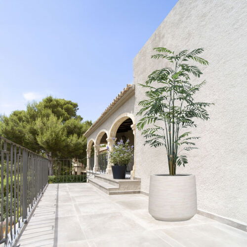 Grote BAMBOE PALM kunstplant kunstpalm 245cm hoog