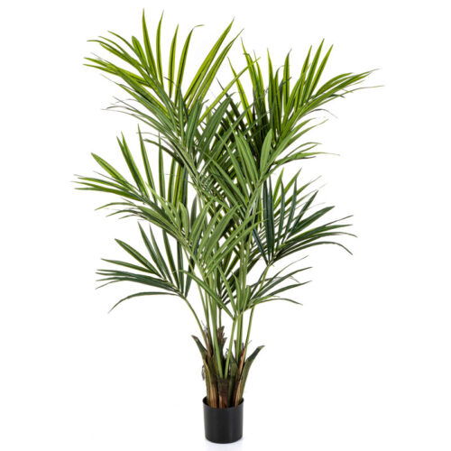 Grote KENTIA PALM kunstplant HQ Howea kunstpalm met echt hout 172cm