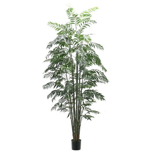Grote BAMBOE PALM kunstpalm XL kunstboom 300cm hoog