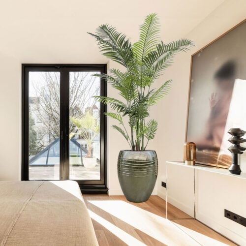 ARECA PALM hoge brede kunstplant HQ kunstpalm goudpalm 200cm