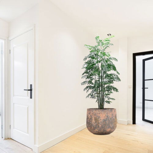 Grote BAMBOE PALM kunstpalm XL kunstboom 300cm hoog