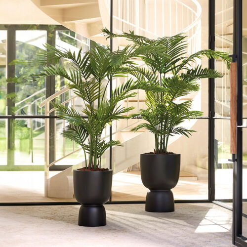 ARECA PALM hoge brede kunstplant HQ kunstpalm goudpalm 200cm