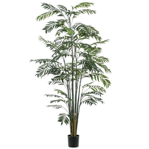 Grote BAMBOE PALM kunstplant kunstpalm 245cm hoog