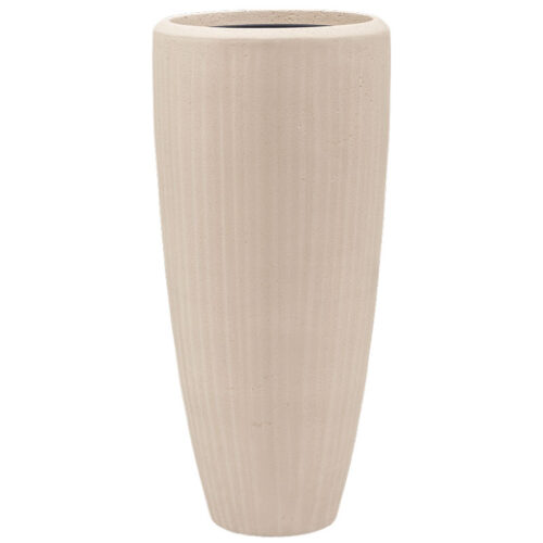 NICAA bloempot vaas crème wit hoog design voor binnen 70cm