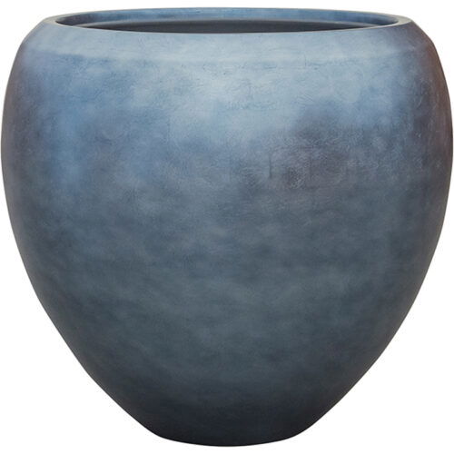MAXIM grote design plantenbak plantenpot blauw 60cm breed