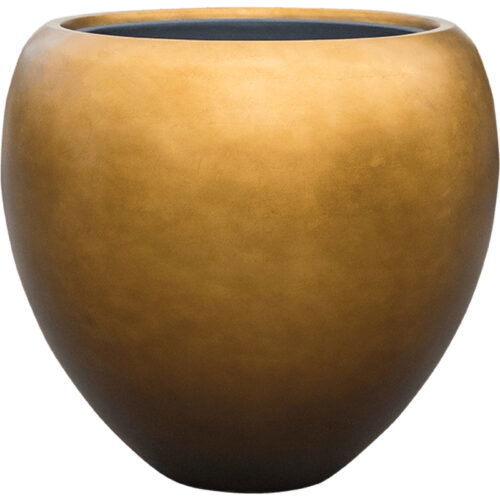 MAXIM grote design plantenbak plantenpot goud brons 60cm breed