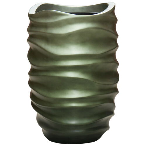 DUOO groene design vaas voor binnen 62cm