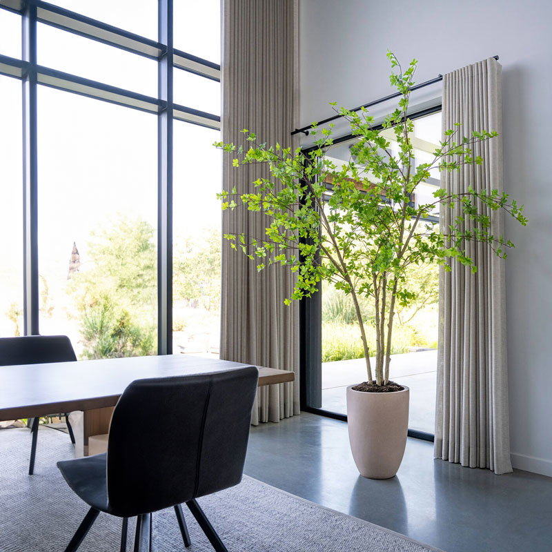 Grote kunstplant ENKIANTHUS kunstboom kunst plant luchtig design 240cm hoog
