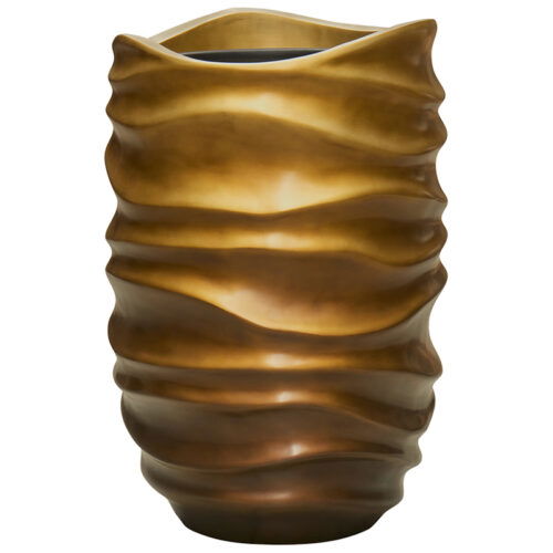 DUOO goud bronzen design vaas voor binnen 62cm