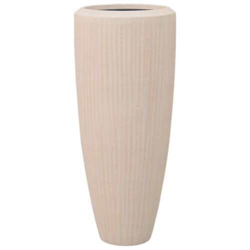 NICAA crème witte bloempot design vaas voor binnen 90cm