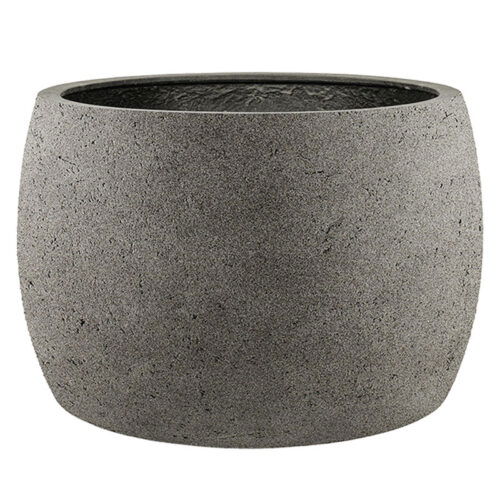 DARAA grote bloembak beton grijs 74cm breed