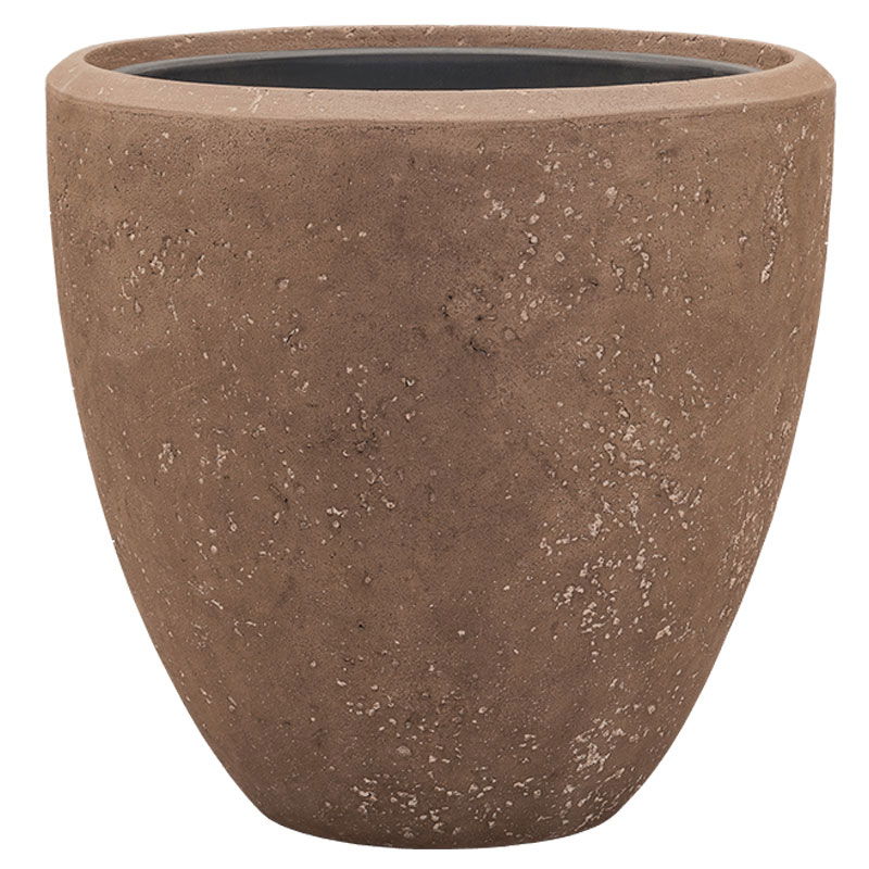 NICAA beige bruine bloempot plantenpot voor binnen 40cm