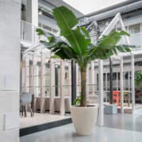 Kunstbloemen voor buiten, UV-bestendig groen voor buiten, struiken
