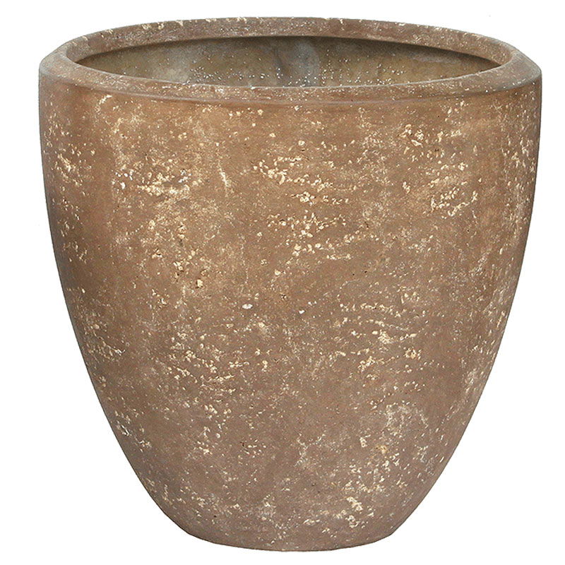 NICAA XL grote plantenbak bloempot beige bruin voor binnen 80cm