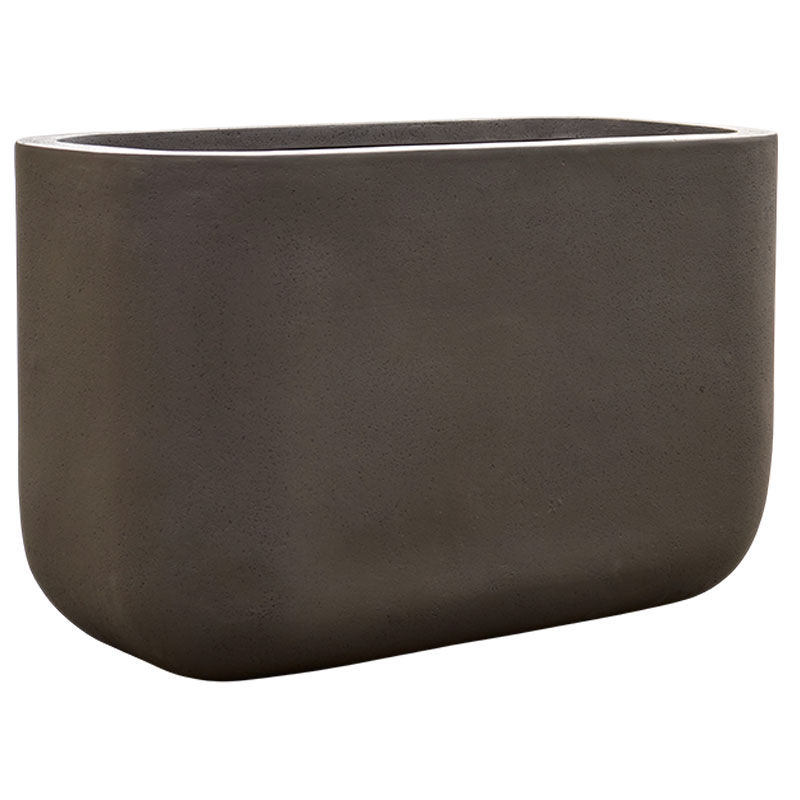 VADAA langwerpige plantenbak divider brons bruin grijs voor binnen 80cm breed