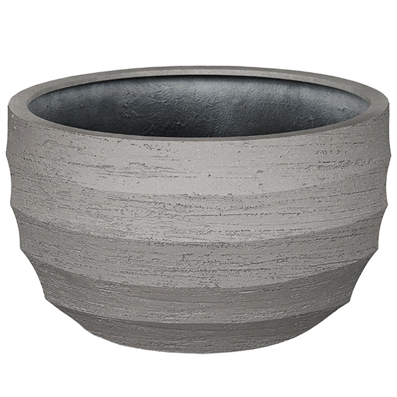 BORDO grijze grote bloembak plantenbak groot design voor buiten 80cm breed