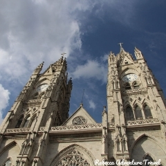 Rebecca Adventure Travel Basilica Church - Quito