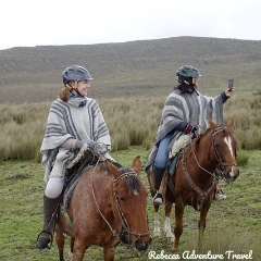 Rebecca Adventure Travel Cotopaxi Horseback Riding