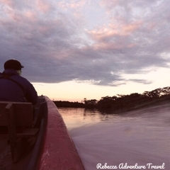 Rebecca Adventure Travel Cuyabeno Canoe